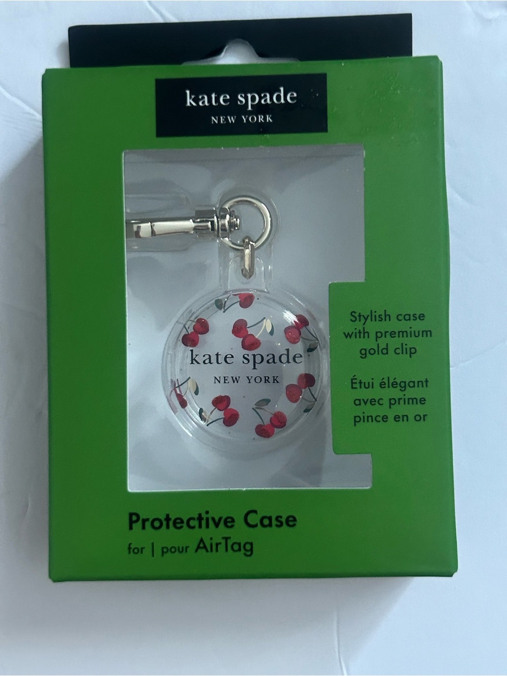 Kate Spade New York Cherries AirTag Holder